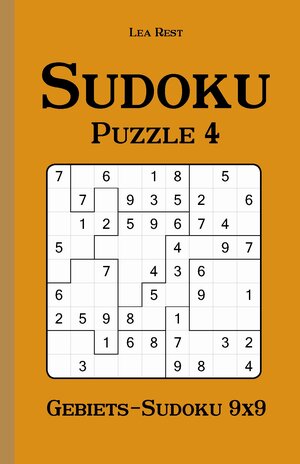 Buchcover Sudoku Puzzle 4 | Lea Rest | EAN 9783954976393 | ISBN 3-95497-639-0 | ISBN 978-3-95497-639-3