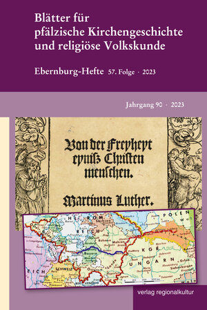 Buchcover Blätter für pfälzische Kirchengeschichte und religiöse Volkskunde 2023  | EAN 9783955054366 | ISBN 3-95505-436-5 | ISBN 978-3-95505-436-6