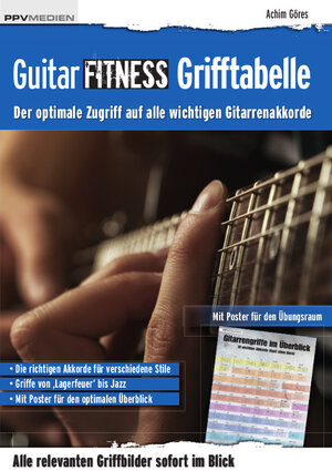 Buchcover Guitar Fitness Grifftabelle | Achim Göres | EAN 9783955120191 | ISBN 3-95512-019-8 | ISBN 978-3-95512-019-1