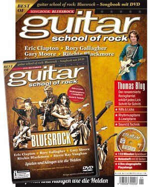 Buchcover guitar school of rock: Bluesrock | Thomas Blug | EAN 9783955120788 | ISBN 3-95512-078-3 | ISBN 978-3-95512-078-8