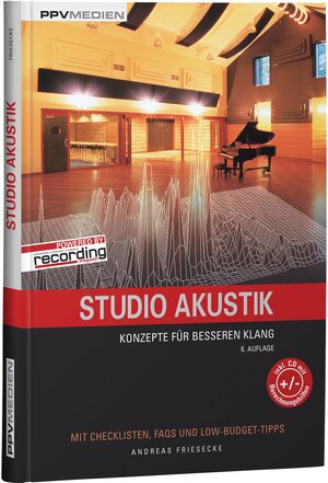 Buchcover Studio Akustik | Andreas Friesecke | EAN 9783955120795 | ISBN 3-95512-079-1 | ISBN 978-3-95512-079-5