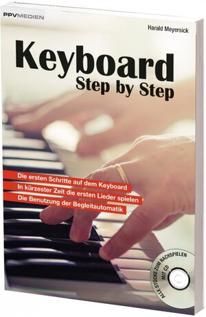 Buchcover Keyboard Step by Step | Harald Meyersick | EAN 9783955121068 | ISBN 3-95512-106-2 | ISBN 978-3-95512-106-8