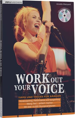 Buchcover Work Out Your Voice | Annette Marquard | EAN 9783955121334 | ISBN 3-95512-133-X | ISBN 978-3-95512-133-4