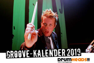 Buchcover DrumHeads!! Groovekalender 2019  | EAN 9783955121877 | ISBN 3-95512-187-9 | ISBN 978-3-95512-187-7