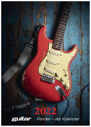 Buchcover guitar Fender Kalender 2022  | EAN 9783955122393 | ISBN 3-95512-239-5 | ISBN 978-3-95512-239-3