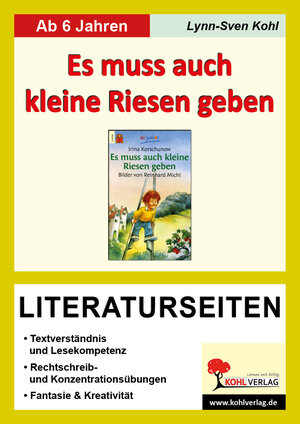 Buchcover Es muss auch kleine Riesen geben - Literaturseiten | Lynn-Sven Kohl | EAN 9783955130961 | ISBN 3-95513-096-7 | ISBN 978-3-95513-096-1
