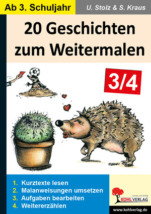 Buchcover 20 Geschichten zum Weitermalen - Band 2 (3./4. Schuljahr) | Ulrike Stolz | EAN 9783955131715 | ISBN 3-95513-171-8 | ISBN 978-3-95513-171-5