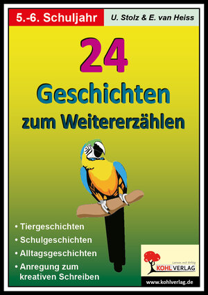 Buchcover 24 Geschichten zum Weitererzählen, Sekundarstufe | Ulrike Stolz | EAN 9783955132941 | ISBN 3-95513-294-3 | ISBN 978-3-95513-294-1