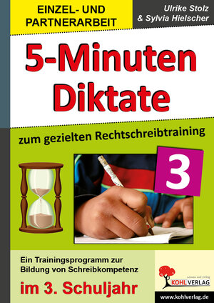 Buchcover 5-Minuten-Diktate / Klasse 3 | Ulrike Stolz | EAN 9783955133436 | ISBN 3-95513-343-5 | ISBN 978-3-95513-343-6