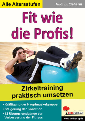 Buchcover Fit wie die Profis! | Rudi Lütgeharm | EAN 9783955133924 | ISBN 3-95513-392-3 | ISBN 978-3-95513-392-4