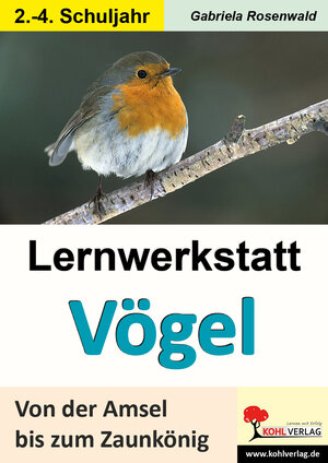 Buchcover Lernwerkstatt Vögel (GS) | Gabriela Rosenwald | EAN 9783955135614 | ISBN 3-95513-561-6 | ISBN 978-3-95513-561-4
