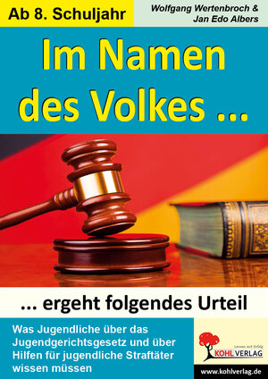 Buchcover Im Namen des Volkes ... ergeht folgendes Urteil | Wolfgang Wertenbroch | EAN 9783955135713 | ISBN 3-95513-571-3 | ISBN 978-3-95513-571-3