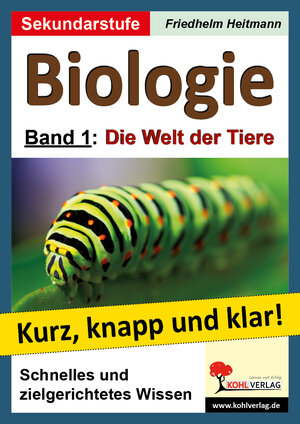 Buchcover Biologie - Grundwissen kurz, knapp und klar! | Friedhelm Heitmann | EAN 9783955136277 | ISBN 3-95513-627-2 | ISBN 978-3-95513-627-7