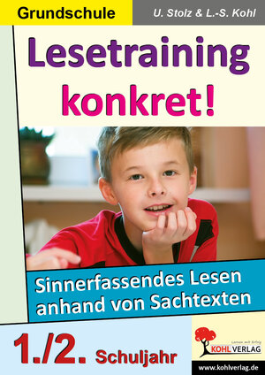 Buchcover Lesetraining konkret! / Klasse 1-2 | Ulrike Stolz | EAN 9783955136536 | ISBN 3-95513-653-1 | ISBN 978-3-95513-653-6