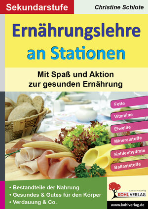 Buchcover Ernährungslehre an Stationen | Christine Schlote | EAN 9783955137427 | ISBN 3-95513-742-2 | ISBN 978-3-95513-742-7