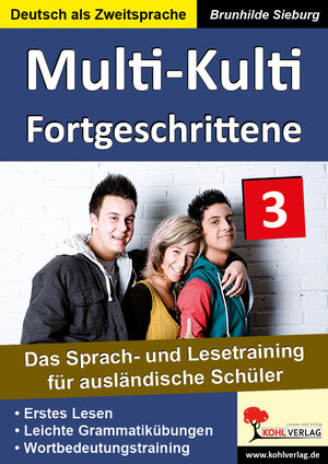 Buchcover Multi-Kulti - Deutsch als Zweitsprache | Brunhilde Sieburg | EAN 9783955138929 | ISBN 3-95513-892-5 | ISBN 978-3-95513-892-9