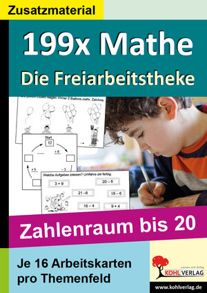 Buchcover 199x Mathe - Die Freiarbeitstheke | Kohl-Verlag | EAN 9783955139063 | ISBN 3-95513-906-9 | ISBN 978-3-95513-906-3