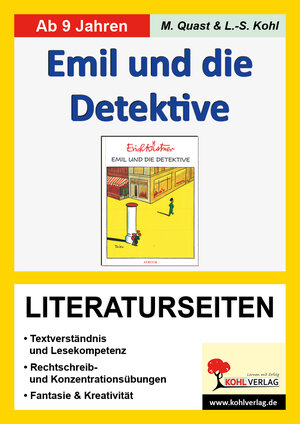 Buchcover Emil und die Detektive - Literaturseiten | Lynn S Kohl | EAN 9783955139940 | ISBN 3-95513-994-8 | ISBN 978-3-95513-994-0