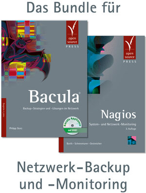 Buchcover Bacula und Nagios | Philipp Storz | EAN 9783955390501 | ISBN 3-95539-050-0 | ISBN 978-3-95539-050-1