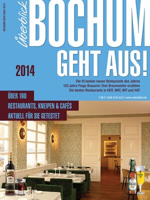 Buchcover Bochum geht aus 2014 | EAN 9783955410025 | ISBN 3-95541-002-1 | ISBN 978-3-95541-002-5