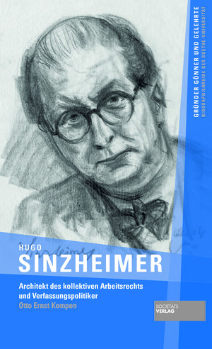 Buchcover Hugo Sinzheimer | Otto Ernst Kempen | EAN 9783955422738 | ISBN 3-95542-273-9 | ISBN 978-3-95542-273-8