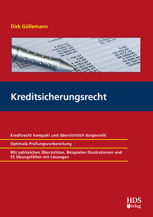 Buchcover Kreditsicherungsrecht | Dirk Güllemann | EAN 9783955541361 | ISBN 3-95554-136-3 | ISBN 978-3-95554-136-1