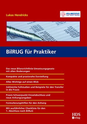 Buchcover BilRUG für Praktiker | Lukas Hendricks | EAN 9783955541491 | ISBN 3-95554-149-5 | ISBN 978-3-95554-149-1