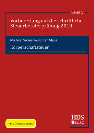 Buchcover Körperschaftsteuer | Michael Szczesny | EAN 9783955542306 | ISBN 3-95554-230-0 | ISBN 978-3-95554-230-6