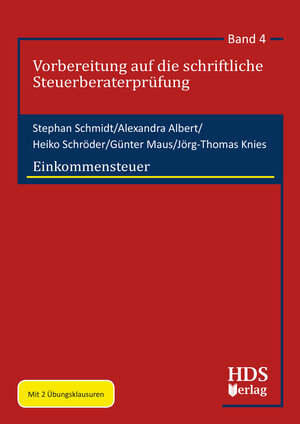 Buchcover Einkommensteuer | Stephan Schmidt | EAN 9783955542375 | ISBN 3-95554-237-8 | ISBN 978-3-95554-237-5
