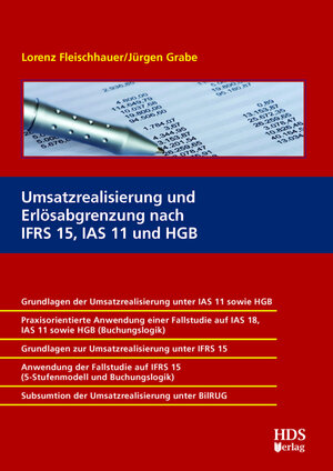 Buchcover Umsatzrealisierung und Erlösabgrenzung nach IFRS 15, IAS 11 und HGB | Lorenz Fleischhauer | EAN 9783955542856 | ISBN 3-95554-285-8 | ISBN 978-3-95554-285-6