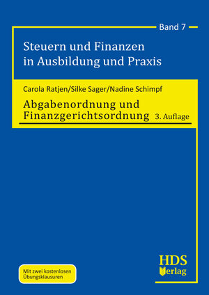 Buchcover Abgabenordnung und Finanzgerichtsordnung | Carola Ratjen | EAN 9783955543624 | ISBN 3-95554-362-5 | ISBN 978-3-95554-362-4