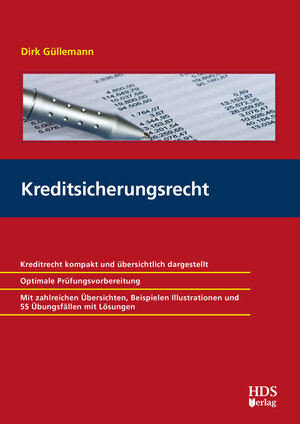 Buchcover Kreditsicherungsrecht | Dirk Güllemann | EAN 9783955543648 | ISBN 3-95554-364-1 | ISBN 978-3-95554-364-8