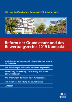 Buchcover Reform der Grundsteuer und des Bewertungsrechts 2019 Kompakt | Michael Preißer | EAN 9783955545529 | ISBN 3-95554-552-0 | ISBN 978-3-95554-552-9