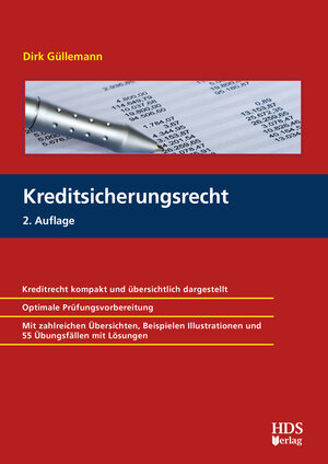 Buchcover Kreditsicherungsrecht | Dirk Güllemann | EAN 9783955546014 | ISBN 3-95554-601-2 | ISBN 978-3-95554-601-4