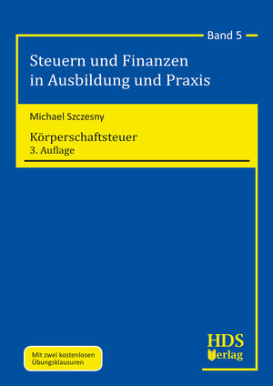Buchcover Körperschaftsteuer | Michael Szczesny | EAN 9783955546939 | ISBN 3-95554-693-4 | ISBN 978-3-95554-693-9