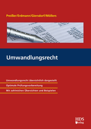 Buchcover Umwandlungsrecht | Michael Preißer | EAN 9783955547219 | ISBN 3-95554-721-3 | ISBN 978-3-95554-721-9