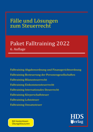 Buchcover Paket Falltraining 2022 | Woldemar Wall | EAN 9783955547929 | ISBN 3-95554-792-2 | ISBN 978-3-95554-792-9