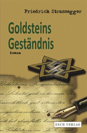 Buchcover Goldsteins Geständnis | Friedrich Strassegger | EAN 9783955550004 | ISBN 3-95555-000-1 | ISBN 978-3-95555-000-4