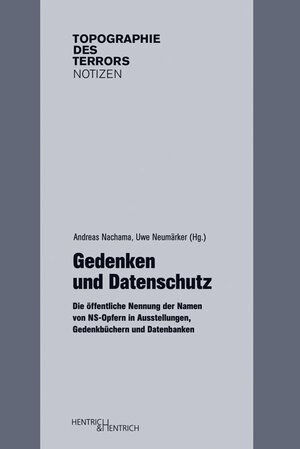 Buchcover Gedenken und Datenschutz  | EAN 9783955652104 | ISBN 3-95565-210-6 | ISBN 978-3-95565-210-4
