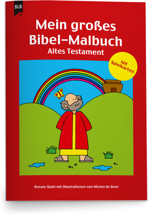 Buchcover Mein großes Bibel-Malbuch  | EAN 9783955682507 | ISBN 3-95568-250-1 | ISBN 978-3-95568-250-7