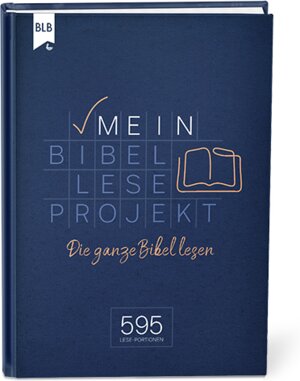 Buchcover Mein Bibellese-Projekt  | EAN 9783955685256 | ISBN 3-95568-525-X | ISBN 978-3-95568-525-6