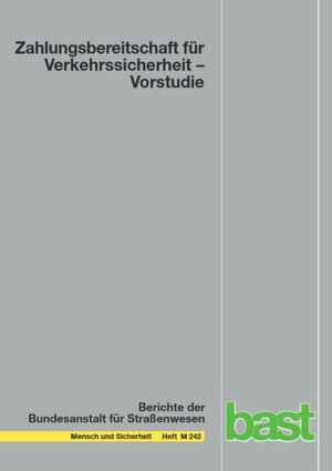 Buchcover Zahlungsbereitschaft für Verkehrssicherheit | Francixco Bahamonde-Birke | EAN 9783956060571 | ISBN 3-95606-057-1 | ISBN 978-3-95606-057-1