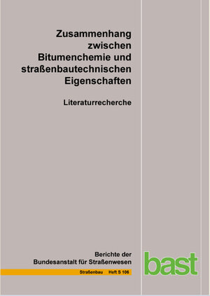 Buchcover Zusammenhang zwischen Bitumenchemie und straßenbautechnischen Eigenschaften | M. Radenberg | EAN 9783956062957 | ISBN 3-95606-295-7 | ISBN 978-3-95606-295-7
