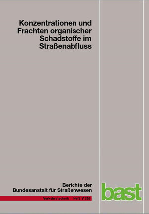 Buchcover Konzentration und Frachten organischer Schadstoffe im Straßenabfluss | Dieter Grotehusmann | EAN 9783956063466 | ISBN 3-95606-346-5 | ISBN 978-3-95606-346-6