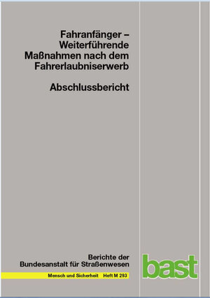Buchcover Fahranfänger - Weiterführende Maßnahmen nach dem Fahrerlaubniserwerb | Martina Albrecht | EAN 9783956064838 | ISBN 3-95606-483-6 | ISBN 978-3-95606-483-8