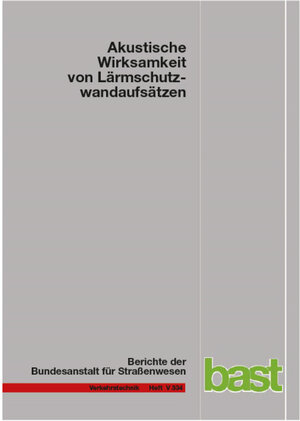 Buchcover Akustische Wirksamkeit von Lärmschutzwandaufsätzen | Paul Lindner | EAN 9783956065255 | ISBN 3-95606-525-5 | ISBN 978-3-95606-525-5