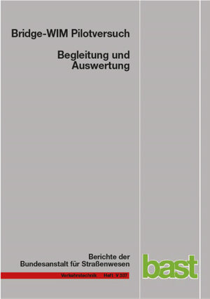 Buchcover Bridge-WIM Pilotversuch Begleitung | Thorsten Kathmann | EAN 9783956065354 | ISBN 3-95606-535-2 | ISBN 978-3-95606-535-4