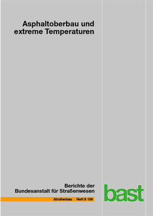 Buchcover Asphaltoberbau und extreme Temperaturen | Hartmut Johannes Beckedahl | EAN 9783956066030 | ISBN 3-95606-603-0 | ISBN 978-3-95606-603-0