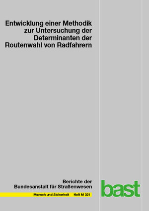 Buchcover Entwicklung einer Methodik Untersuchung der Determinanten der Routenwahl von Radfahrern | Sophie Lux | EAN 9783956066405 | ISBN 3-95606-640-5 | ISBN 978-3-95606-640-5