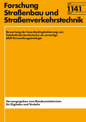 Buchcover Bewertung der Innenhydrophobierung von Fahrbahndeckenbetonen als neuartige AKR-Vermeidungsstrategie | Frank Weise | EAN 9783956066436 | ISBN 3-95606-643-X | ISBN 978-3-95606-643-6